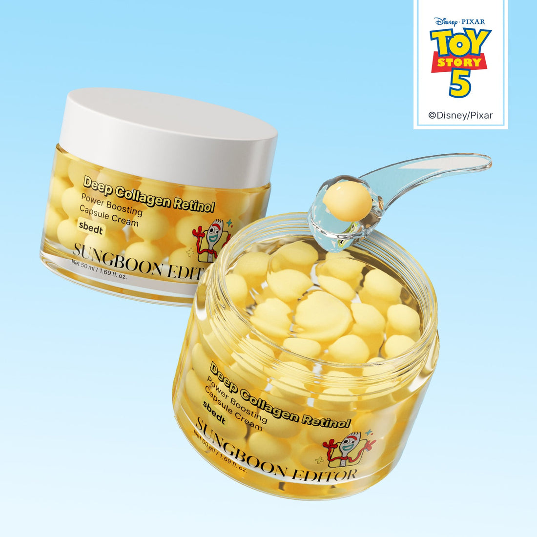 SUNGBOON EDITOR Deep Collagen Retinol Power Boosting Capsule Cream 50ml — official product image 2