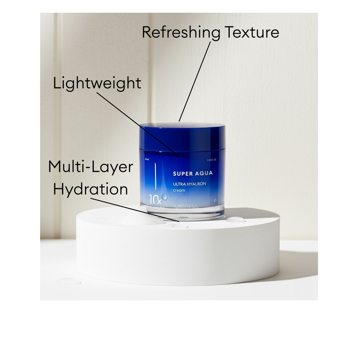 Missha Super Aqua Ultra Hyalron Cream 70ml product image 9