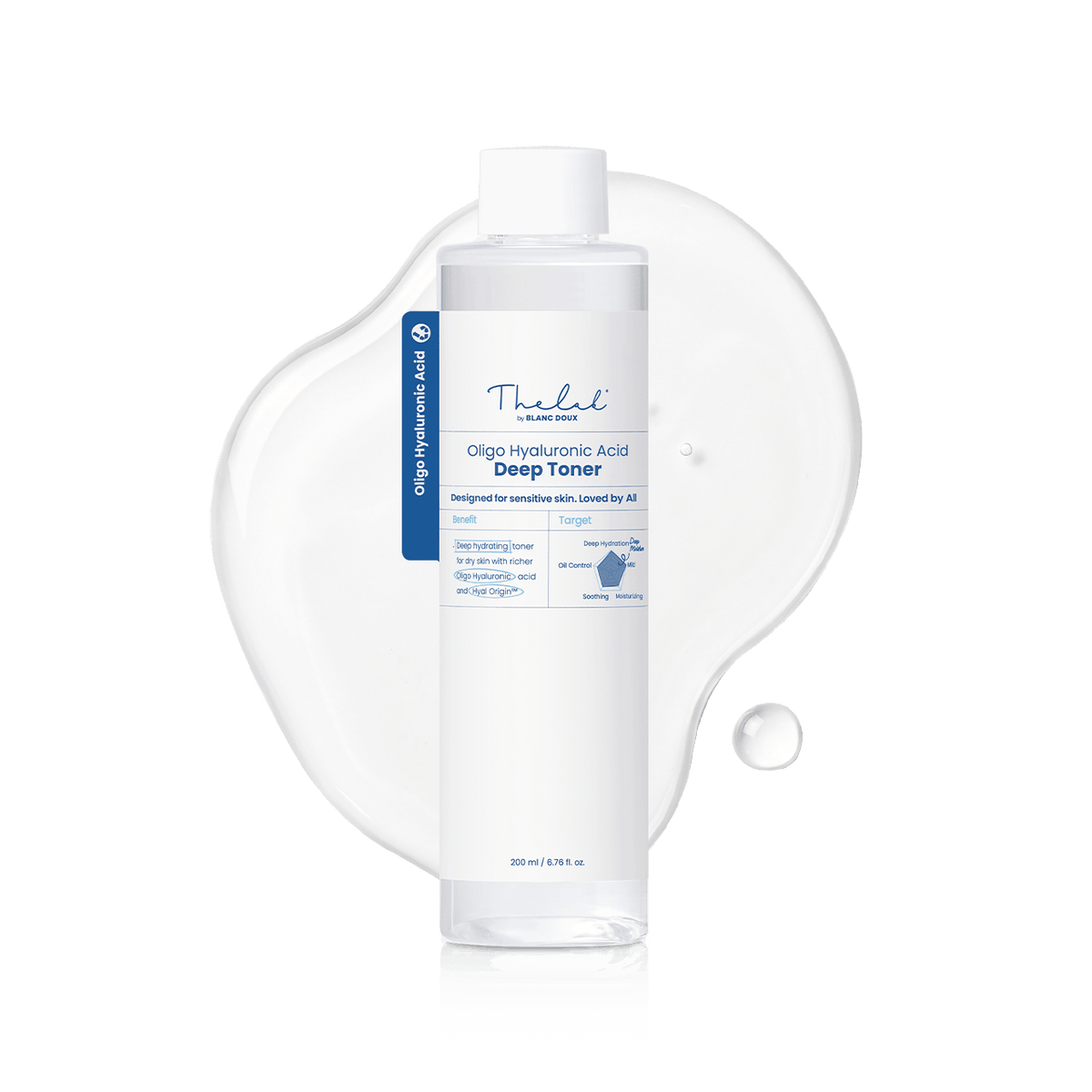 THE LAB by blanc doux Oligo Hyaluronic Acid Deep Toner 200 ml — official product image 2
