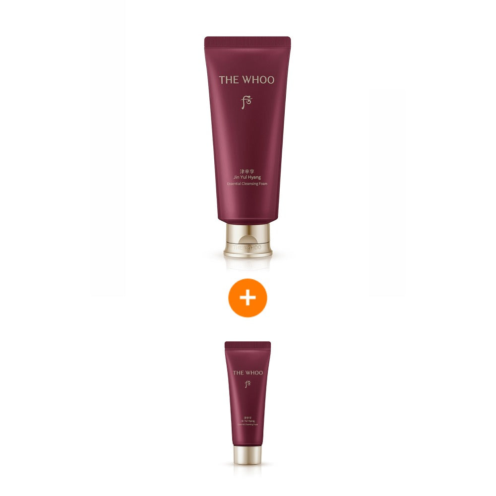 THE WHOO Jinyulhyang Essential Cleansing Foam 180ml — official product image 2