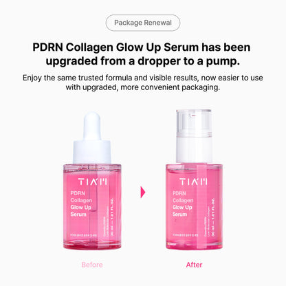 TIAM PDRN Collagen Glow Up Serum 30ml — official product image 3