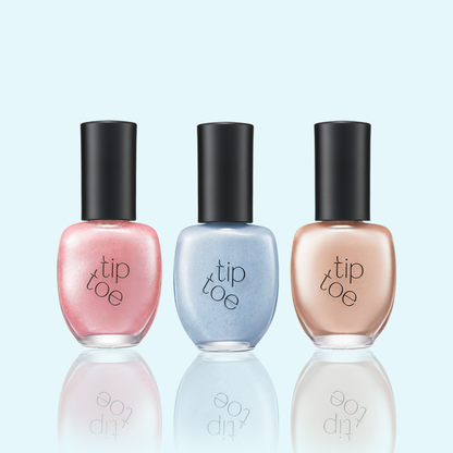 TIPTOE Nail Polish 303 Silver Shaker 10g — official product image 2