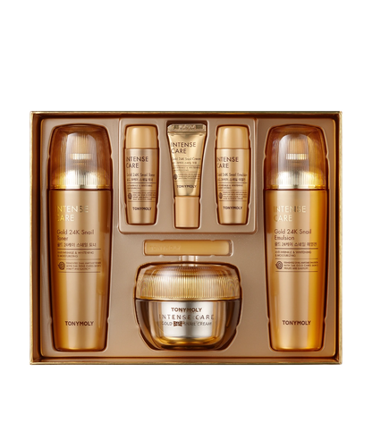 TONYMOLY Intense Care Gold 24K Snail Skincare Set of 3 - official product image 2