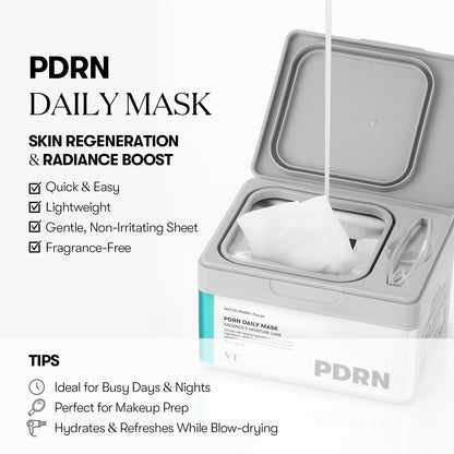 VT Cosmetics PDRN Daily Mask 30EA - official product image 3