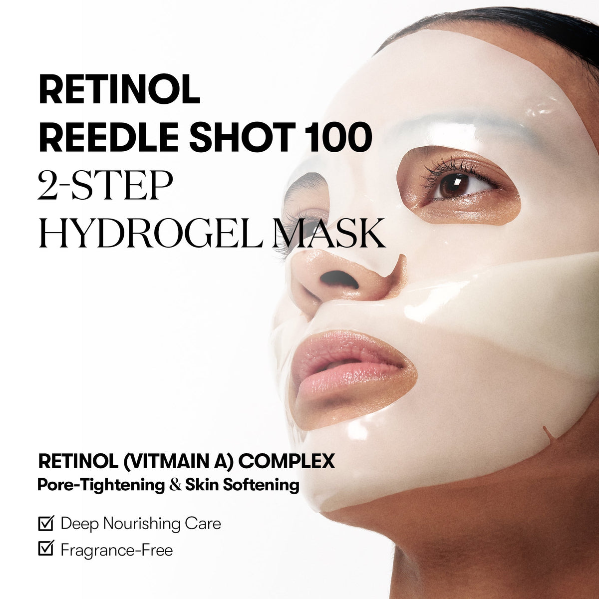 VT Cosmetics RETI-A Reedle Shot 100 2STEP Hydrogel Mask - official product image 4