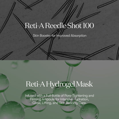 VT Cosmetics RETI-A Reedle Shot 100 2STEP Hydrogel Mask - official product image 5